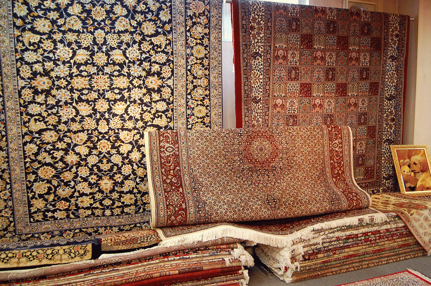ペルシャ絨毯　